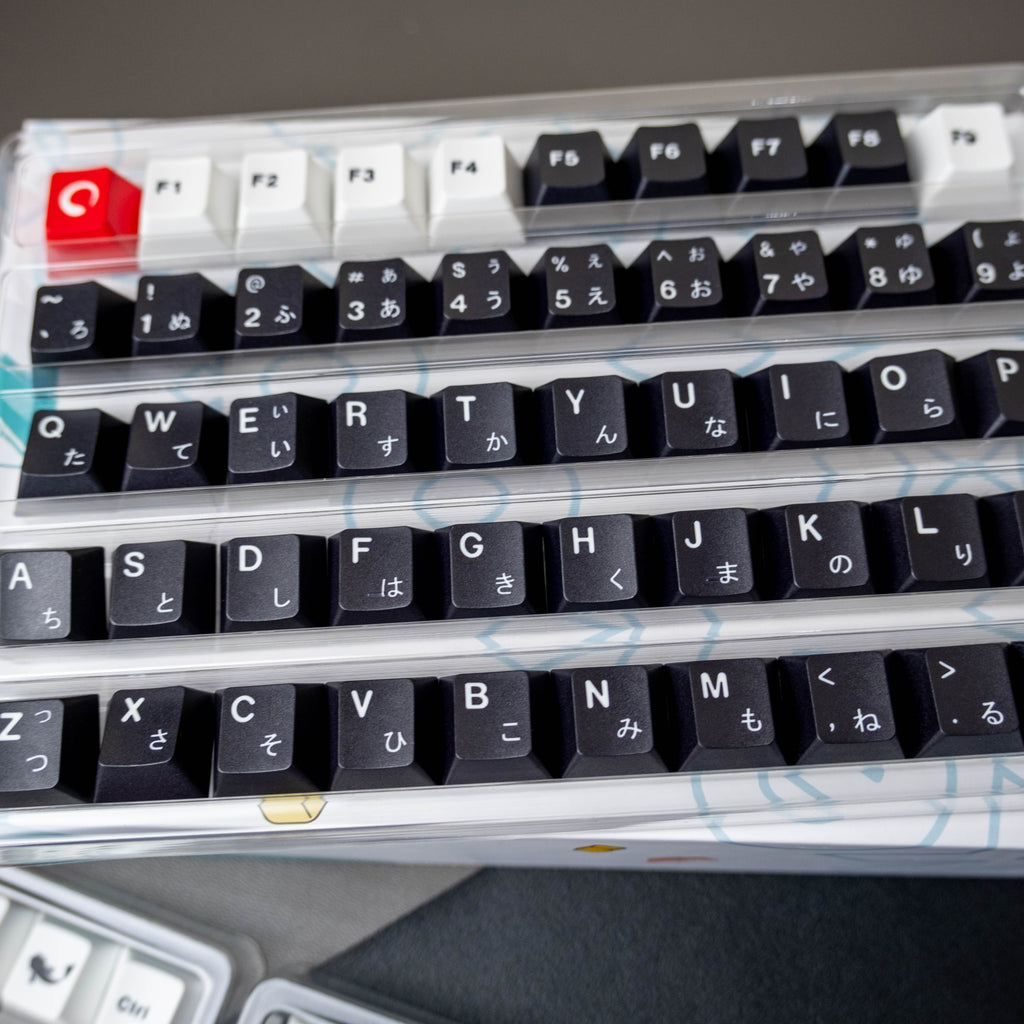 Galatix Zen Series Keycaps Japanase Root Cherry Profile Keycap PBT Dye Sub  For Mechanical Keyboard All Layout full TKL 60 65 68 75