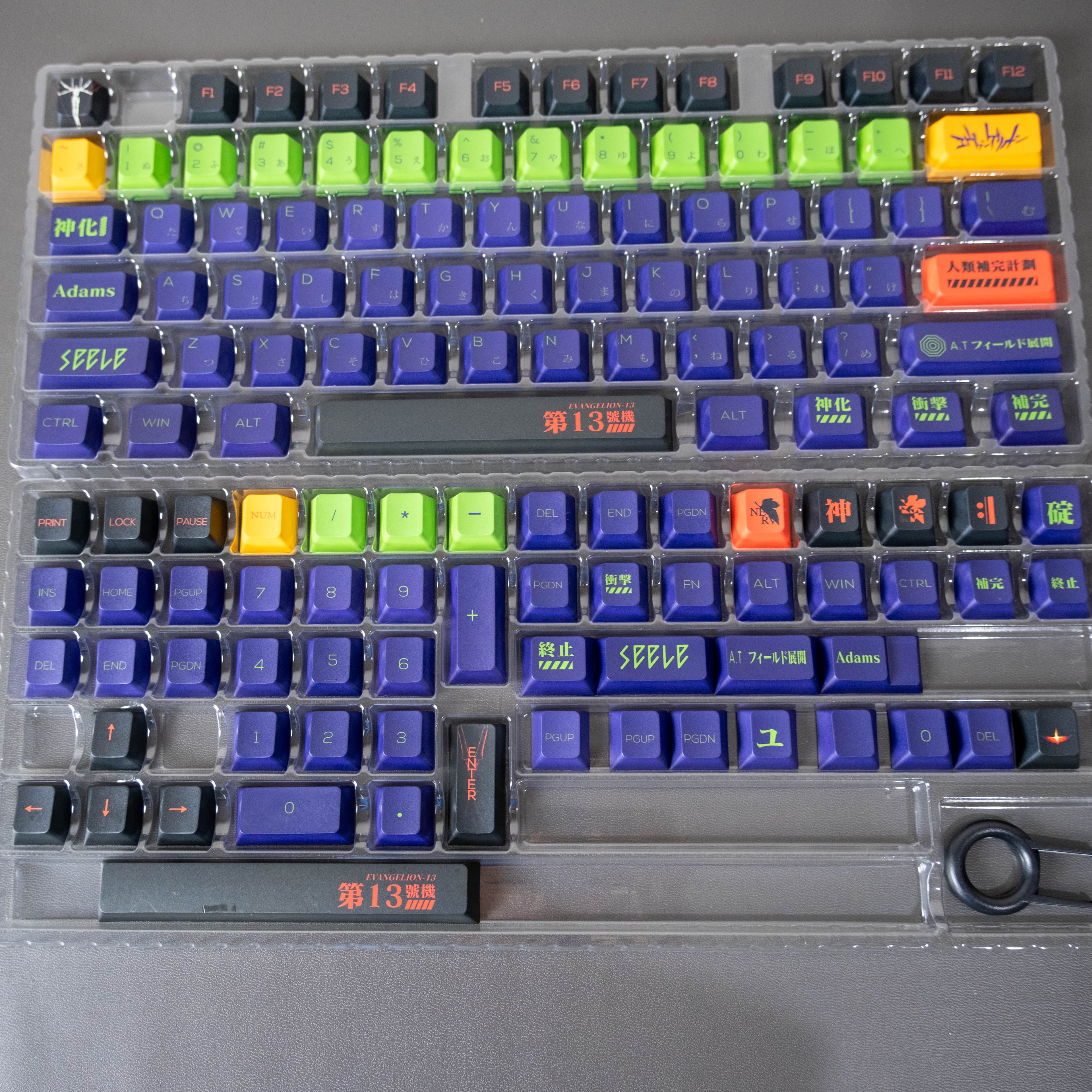 Galatix Zen Series Keycaps Japanase Root Cherry Profile Keycap PBT Dye Sub  For Mechanical Keyboard All Layout full TKL 60 65 68 75