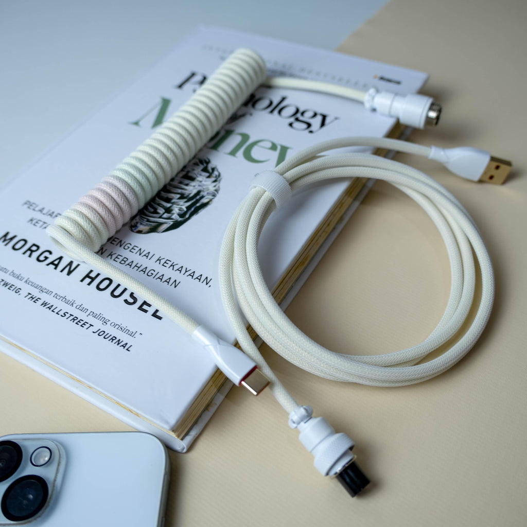 Galatix Coiled Cable For Mechanical Keyboard Type C Kabel With Aviator Reserved Kabel