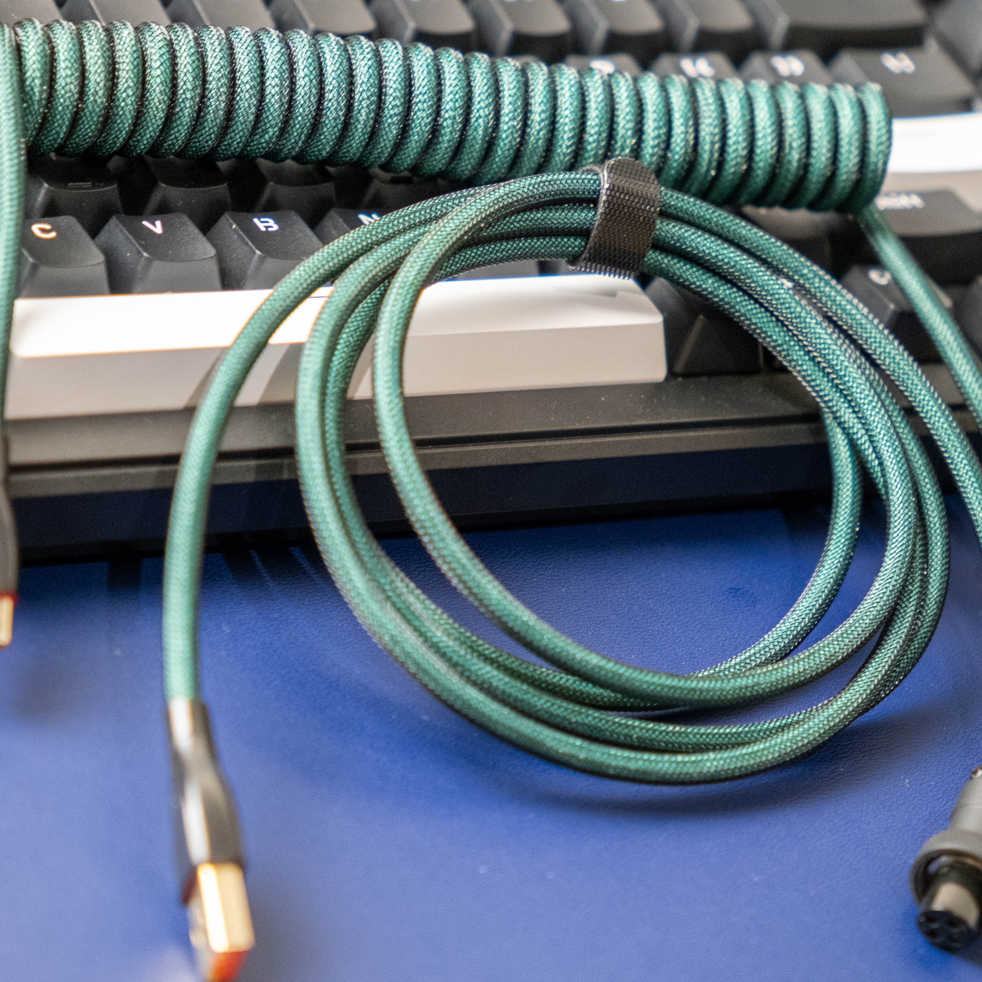 Galatix Coiled Cable For Mechanical Keyboard Type C Kabel With Aviator Reserved Kabel