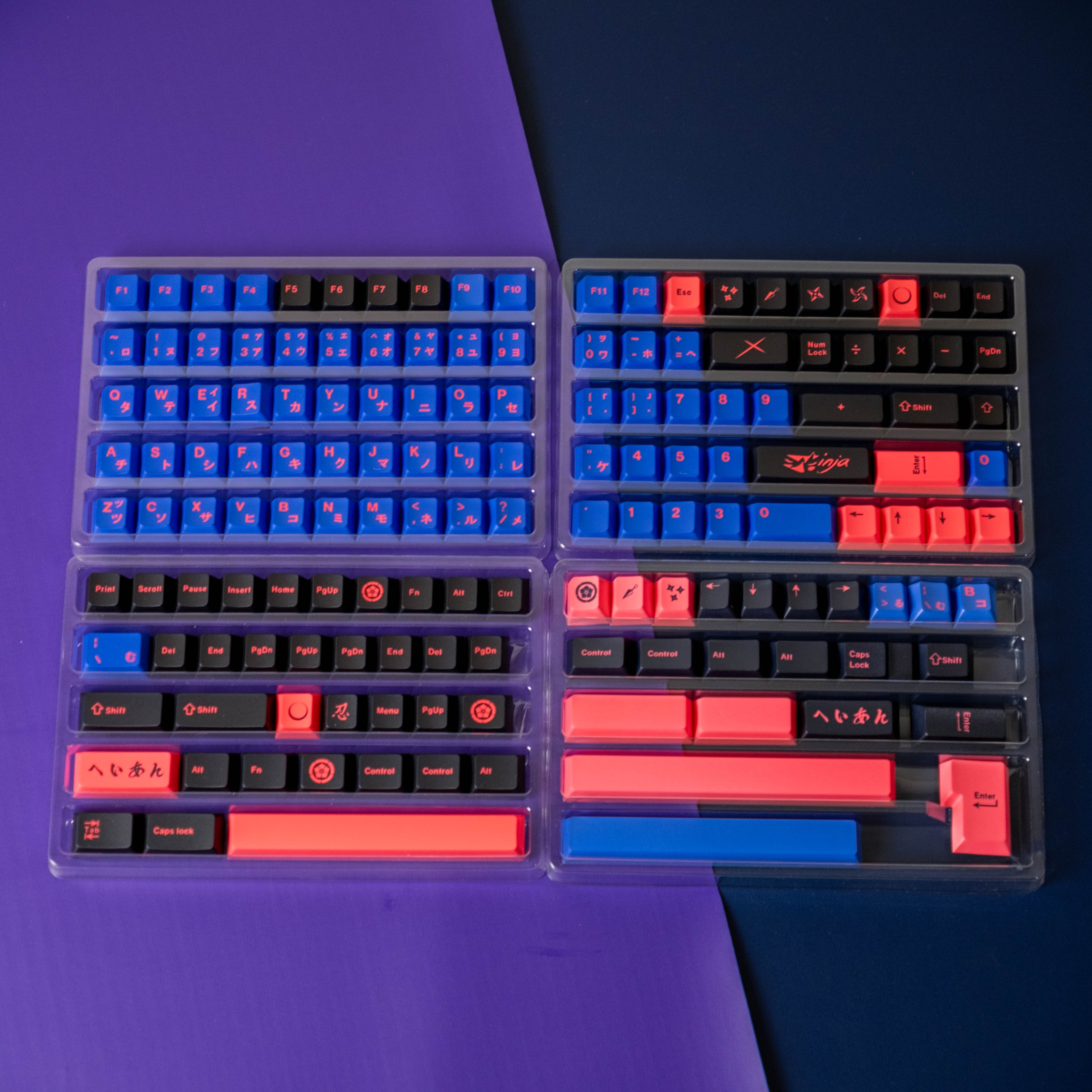Galatix Zen Series Keycaps Japanase Root Cherry Profile Keycap PBT Dye Sub  For Mechanical Keyboard All Layout full TKL 60 65 68 75