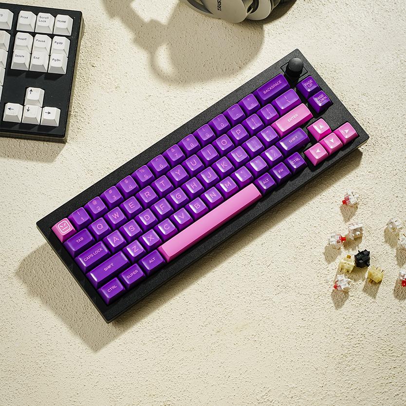 Galatix SA Keycaps PBT Double Shoot 160 Key Set For Mechanical Keyboard 61 64 68 72 75 84 87 96 104 108 TKL Full Size Layout Keys