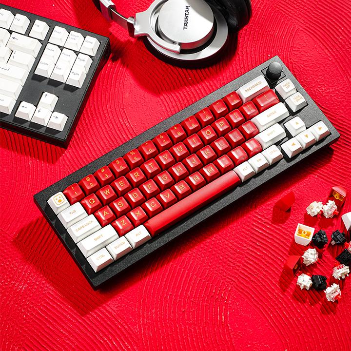 Galatix SA Keycaps PBT Double Shoot 160 Key Set For Mechanical Keyboard 61 64 68 72 75 84 87 96 104 108 TKL Full Size Layout Keys